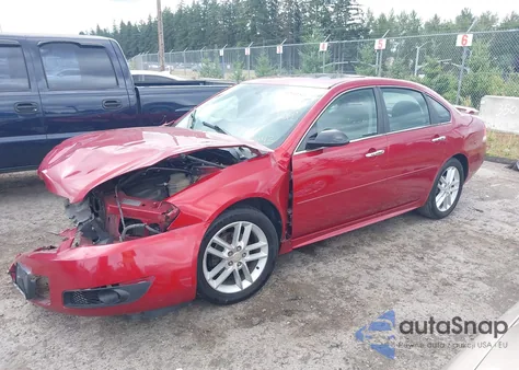 2014 Chevrolet Impala Limited Ltz из США, поврежденный, VIN 2G1WC5E30E1163642